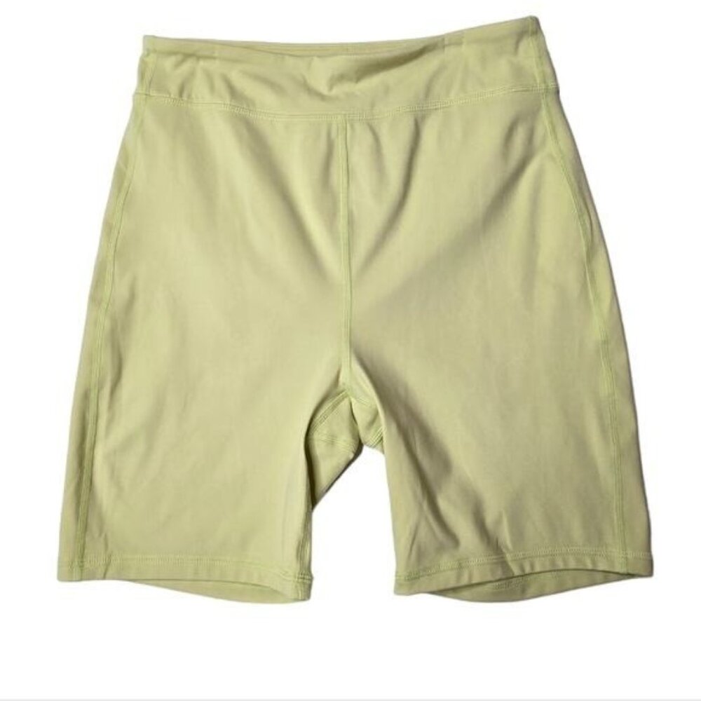 LA Hearts by Pacsun yellow 6" high waist bike shorts medium